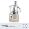 Ariete Vintage Line 1781/03 keukenmachine 1000 W 2,1 L beige