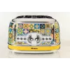 Toaster ARIETE Positano 4 sneetjes, 1630 W, veelkleurige uitvoering