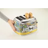 Toaster ARIETE Positano 4 sneetjes, 1630 W, veelkleurige uitvoering