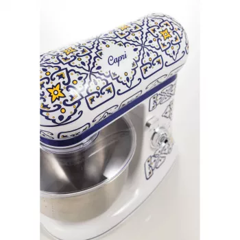 Ariete 1588 Capri keukenmachine, planetaire mixer, 7 snelheden, 2400 watt, 5,5 liter, RVS-kom