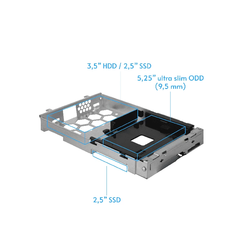 Chieftec BE-10W-300 computerbehuizing small form factor (SFF) wit 300 W