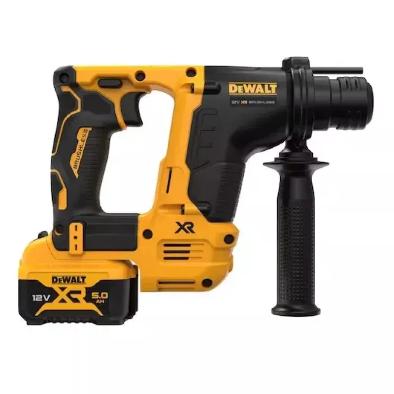 DeWalt DCH072P2-QW 12 V accu-boorhamer SDS-plus, 2 x 5,0 Ah