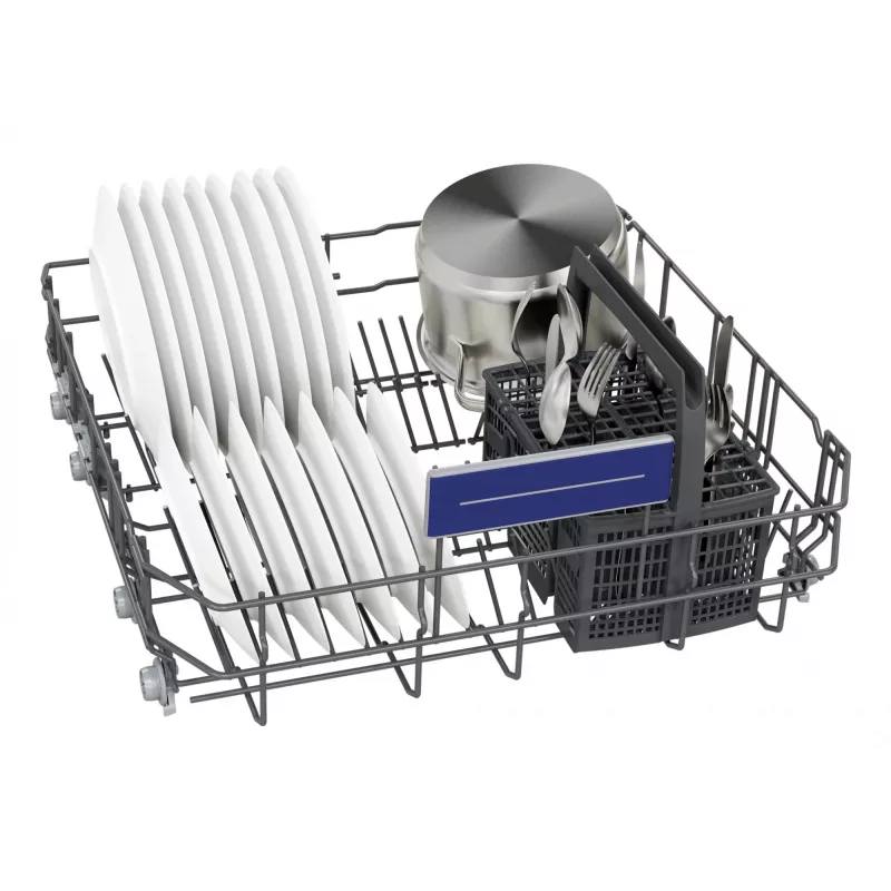 Onderbouwbare vaatwasser Siemens SN43HW03TE, 13 couverts, 60 cm, wit, 46 dB, Home Connect