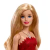 Barbie Mattel 80e jubileum robijnrode jubileummodepop met rode jurk en accessoires