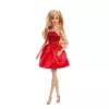 Barbie Mattel 80e jubileum robijnrode jubileummodepop met rode jurk en accessoires