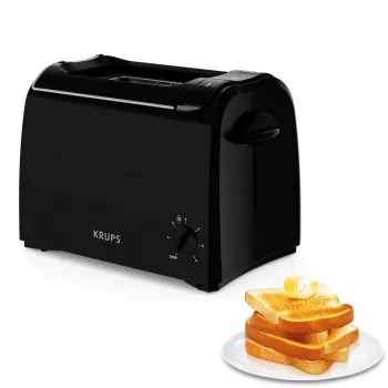 Krups Proaroma KH1518 6 2 sneetjes 850 W zwart
