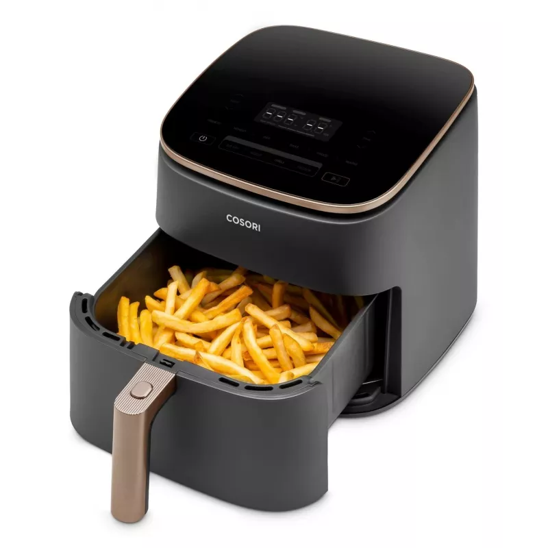 Cosori Turbo Blaze Chef Edition Single 6 L vrijstaand 1725 W airfryer zwart, roségoud