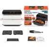 Cosori Dual Blaze Twinfry Chef Edition Double 10 L tafelmodel 2800 W heteluchtfriteuse roségoud, wit