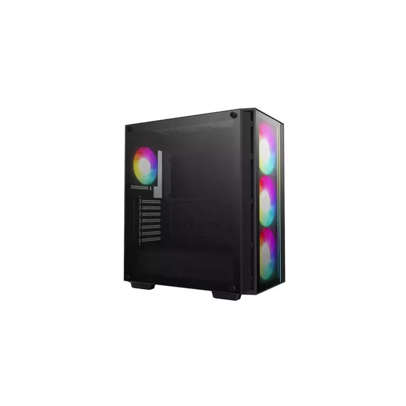 DeepCool MATREXX 55 V4 C R-MATREXX55-BCADA4-G-4 Midi Tower pc-behuizing, gehard glas, ATX/Micro-ATX/Mini-ITX, zwart