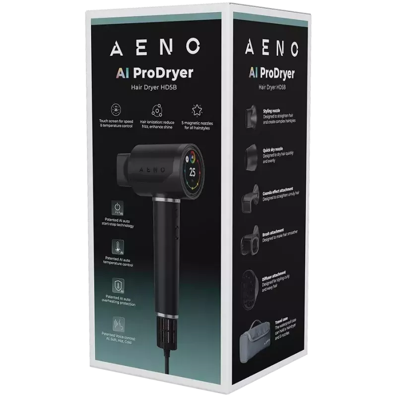 Haardroger AENO AENO AI ProDryer HD5B AHD0005B 2200W ionentechnologie