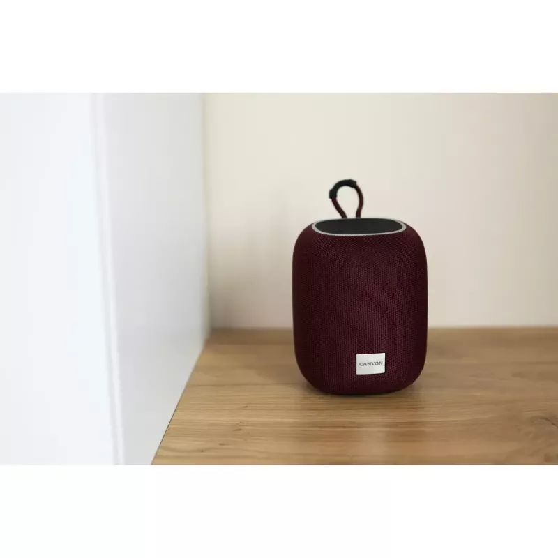 Canyon BSP-8 draagbare Bluetooth-speaker, 10 W, rood