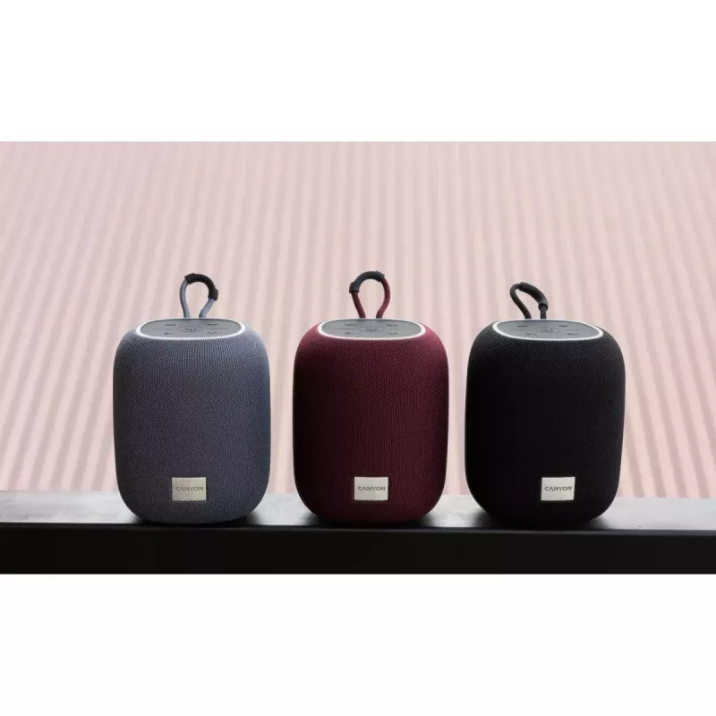 Canyon BSP-8 draagbare Bluetooth-speaker, 10 W, rood