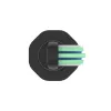 Sonic elektrische tandenborstel AENO DB2S zwart 4 modi 46000rpm