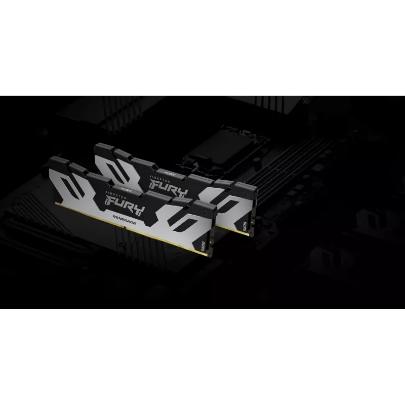 Kingston Technology FURY 32GB 6400MT/s DDR5 CL32 DIMM Renegade zilver XMP
