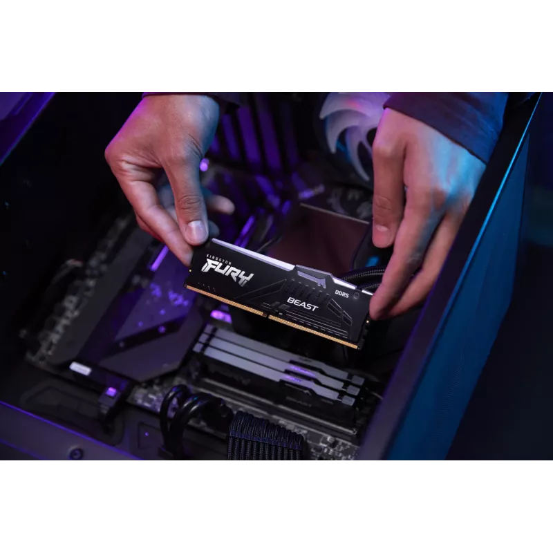 Kingston Technology FURY Beast 64GB 6000MT/s DDR5 CL36 DIMM (set van 2) RGB