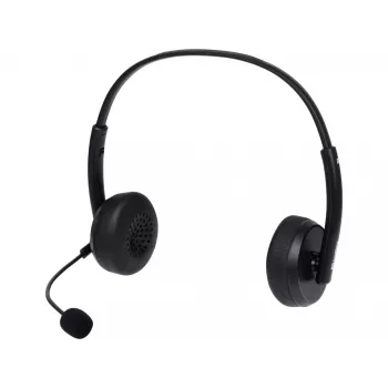 Sandberg USB Office Headset Saver, bedraad, gesprekken/muziek, 20 - 20000 Hz, 150 g, headset, zwart