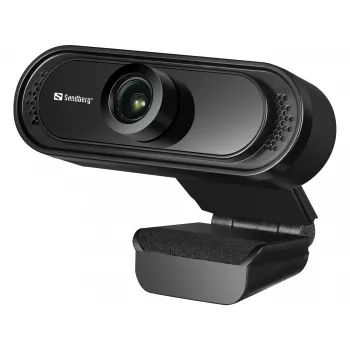 Sandberg USB-webcam 1080P Saver, 2 MP, 1920 x 1080 pixels, Full HD, 30 fps, 1920x1080@30fps, 1080p