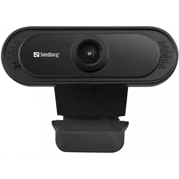 Sandberg USB-webcam 1080P Saver, 2 MP, 1920 x 1080 pixels, Full HD, 30 fps, 1920x1080@30fps, 1080p