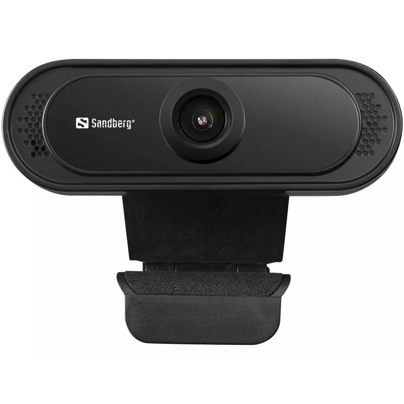 Sandberg USB-webcam 1080P Saver, 2 MP, 1920 x 1080 pixels, Full HD, 30 fps, 1920x1080@30fps, 1080p