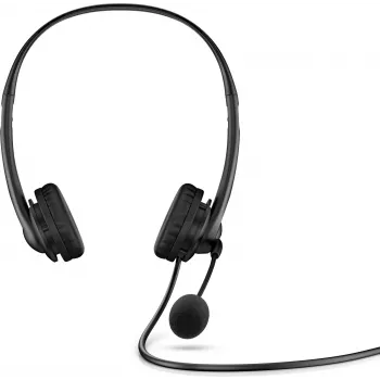 HP stereo USB-headset G2, bedraad, kantoor/callcenter, 90 g, headset, zwart