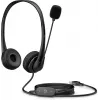 HP stereo USB-headset G2, bedraad, kantoor/callcenter, 90 g, headset, zwart