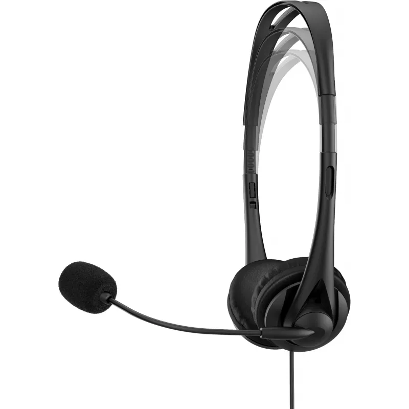 HP stereo USB-headset G2, bedraad, kantoor/callcenter, 90 g, headset, zwart