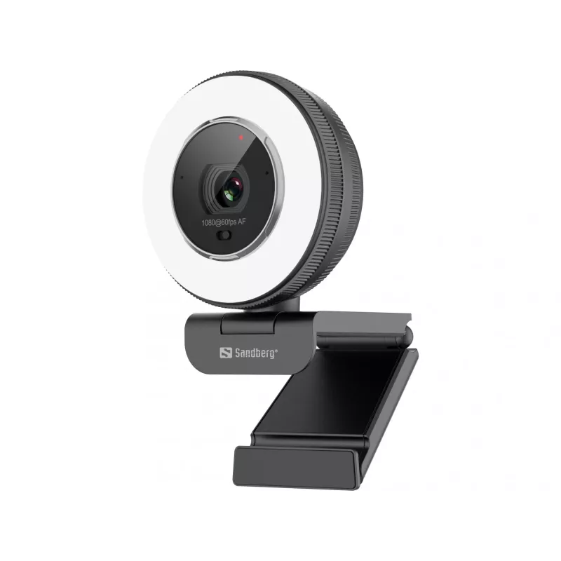Sandberg Streamer USB-webcam Pro Elite 2560x1440 60fps zwart