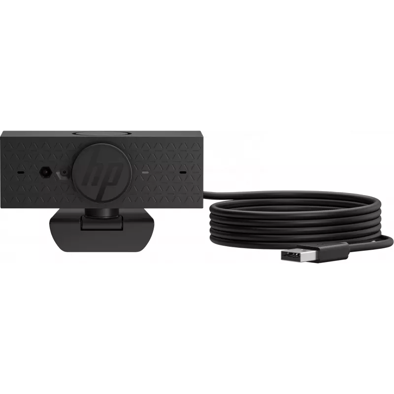 HP 625 FHD-webcam, 4 MP, 1920 x 1080 pixel, Full HD, zakelijk, USB, zwart
