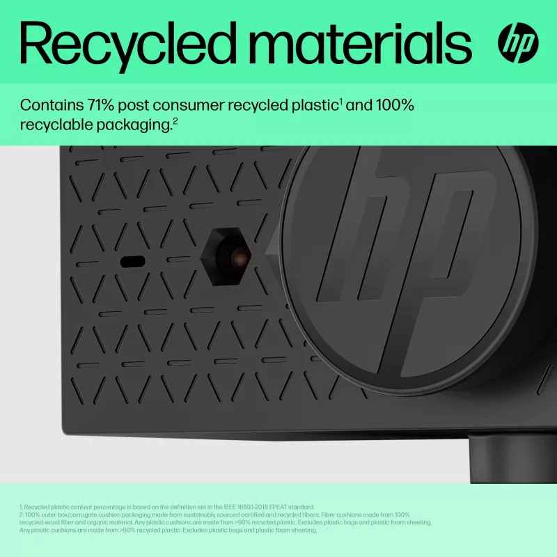 HP 625 FHD-webcam, 4 MP, 1920 x 1080 pixel, Full HD, zakelijk, USB, zwart