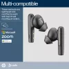 HP Poly Poly Voyager Free 60 UC Carbon zwart earbuds +BT700 USB-A-adapter +Basic Charge Case