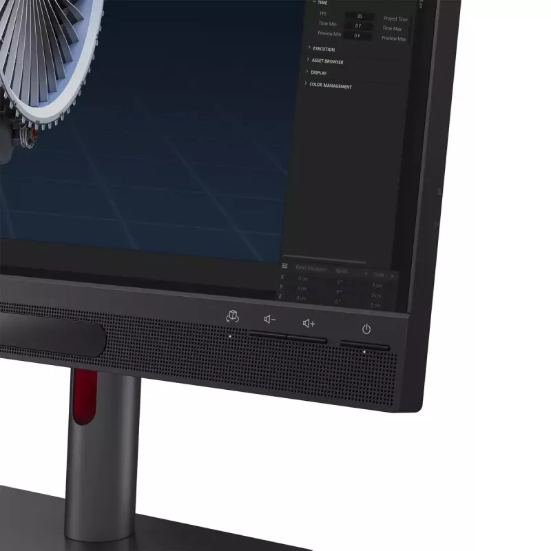 Monitor Lenovo ThinkVision 27 27 inch 4K Ultra HD LED-display 3840 x 2160 pixel