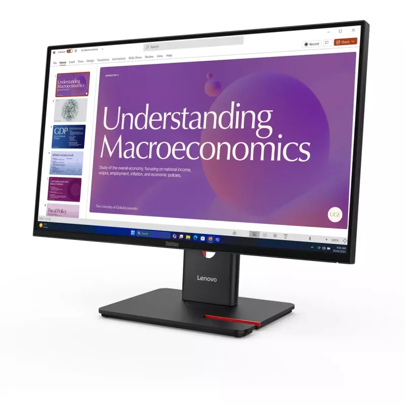 Monitor Lenovo ThinkVision T24D-40 23,8 inch LCD Full HD 1920 x 1080