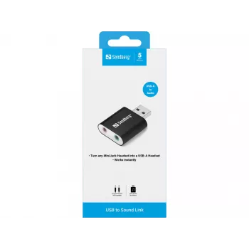 USB naar Sound Link Sandberg USB to Sound Link