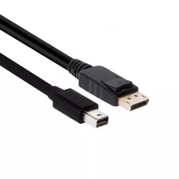 Club 3D CAC-2163 Mini DisplayPort naar DisplayPort 1.2 HBR2 kabel, male/male, 2 m (6,56 ft), 4K60Hz