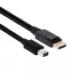 Club 3D CAC-2163 Mini DisplayPort naar DisplayPort 1.2 HBR2 kabel, male/male, 2 m (6,56 ft), 4K60Hz