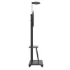 Techly ICA-TR33 bewegwijzeringsdisplayhouder 177,8 cm (70 inch) zwart