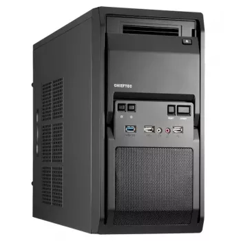 Chieftec LT-01B-OP computerbehuizing mini tower zwart