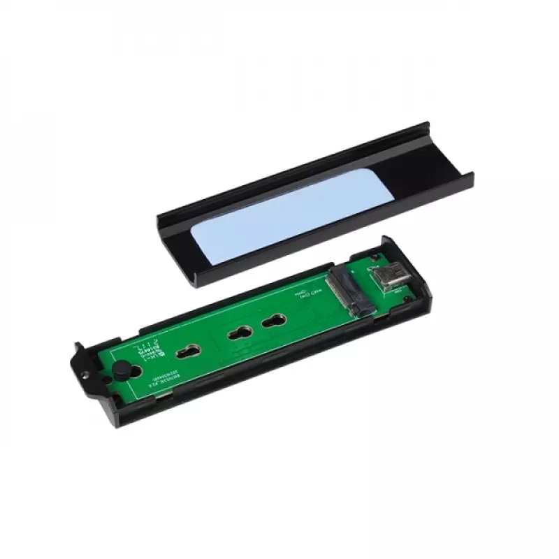 Chieftec CEB-M2C-TLE - geheugenbehuizing - M.2 - M.2 NVMe-kaart - USB 3.2 (Gen 2)