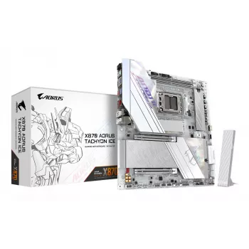 Moederbord GIGABYTE X870 AORUS TACHYON ICE, AMD X870, Socket AM5, ATX