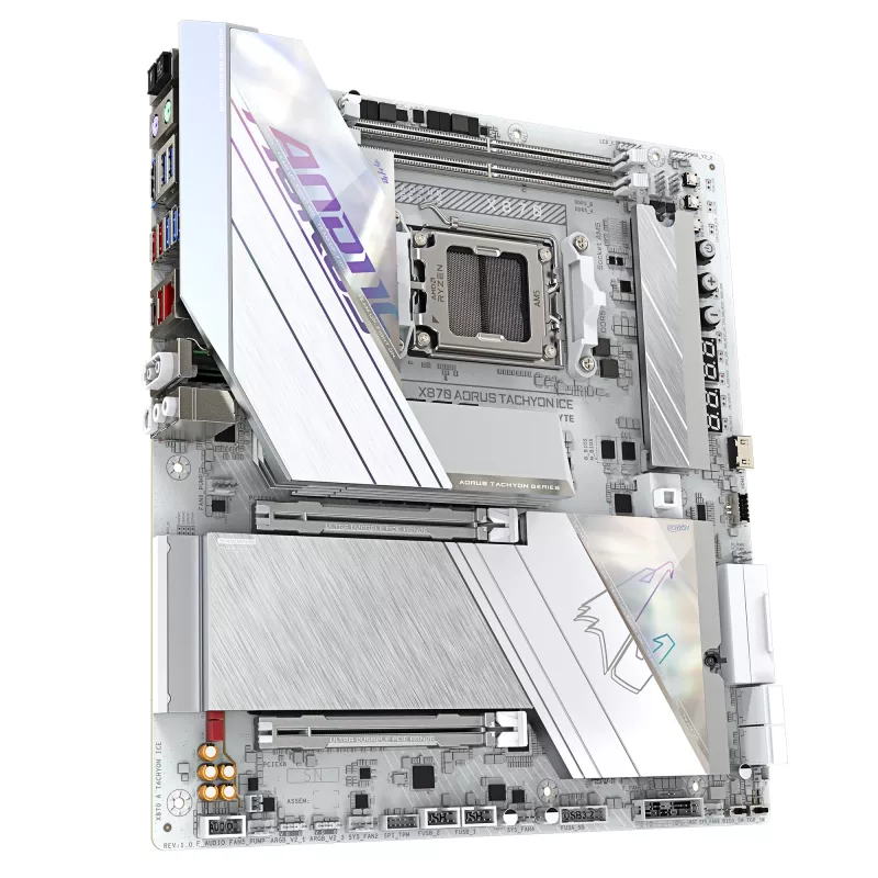 Moederbord GIGABYTE X870 AORUS TACHYON ICE, AMD X870, Socket AM5, ATX