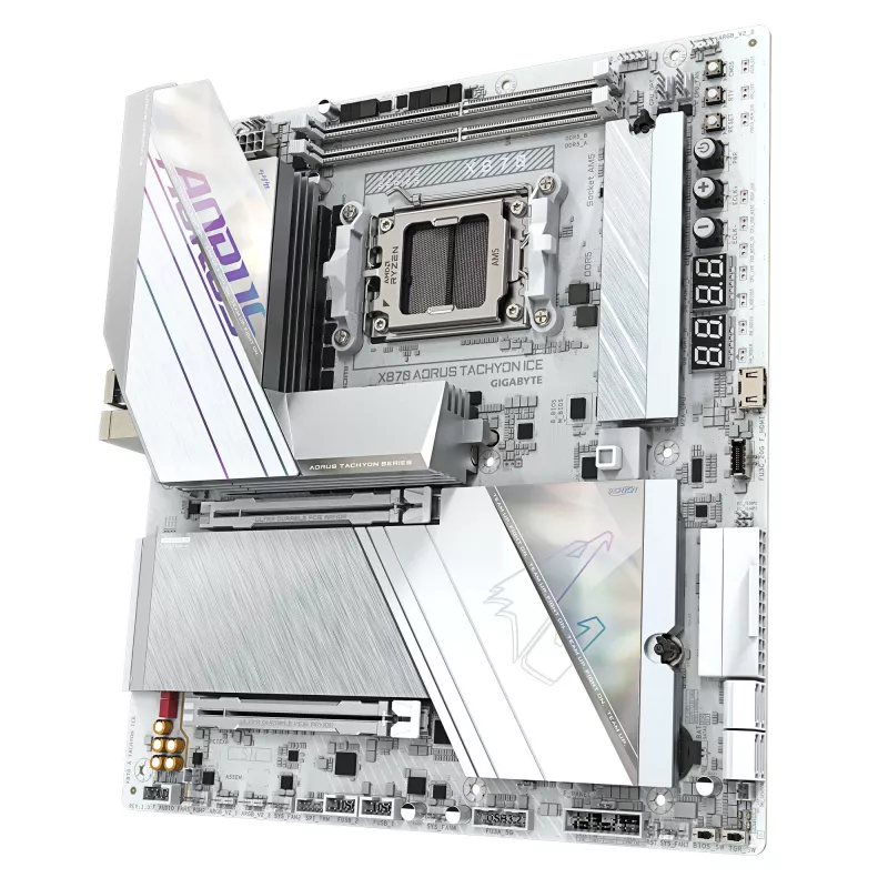 Moederbord GIGABYTE X870 AORUS TACHYON ICE, AMD X870, Socket AM5, ATX