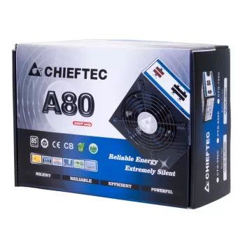 Chieftec CTG-750C voeding 750 W 24-pins ATX ATX zwart