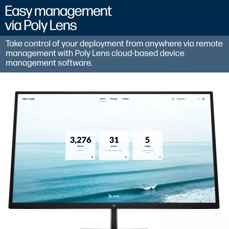 HP Poly Studio V52 USB-videobar
