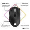 HP OMEN Vector muis, rechtshandig, IR-LED, USB Type-A, 16000 DPI, 1 ms, zwart