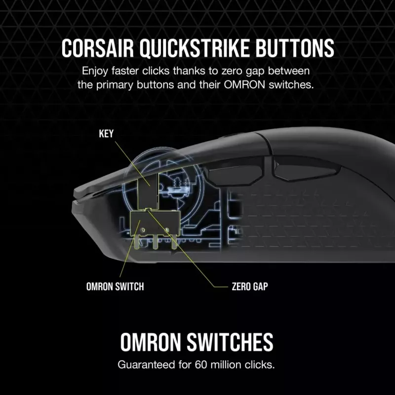 Gaming-muis Corsair KATAR ELITE Wireless