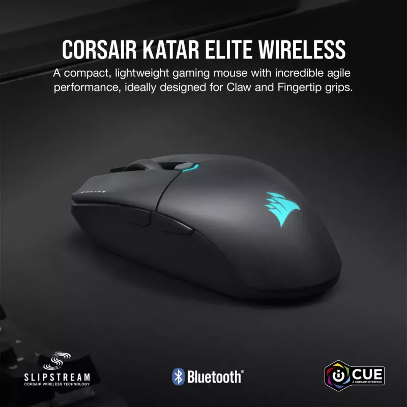 Gaming-muis Corsair KATAR ELITE Wireless