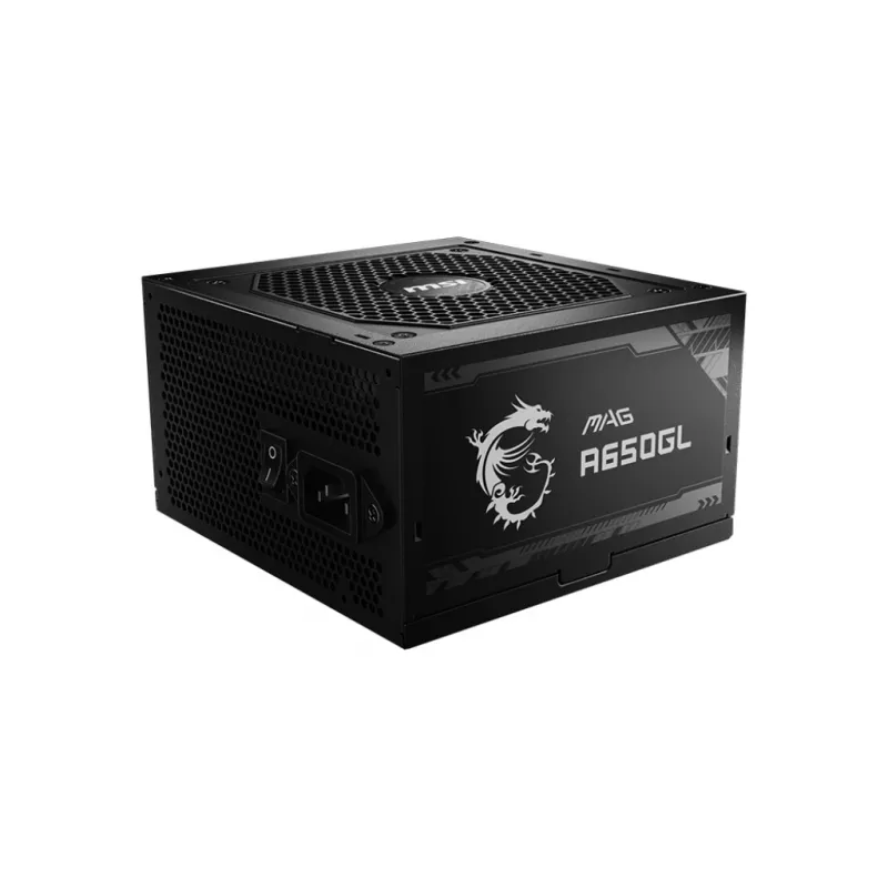 MSI MAG A650GL voeding 650 W 20+4 pin ATX ATX zwart