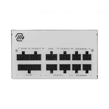 MSI MAG A850GL PCIE5 WHITE voeding 850 W 20+4 pin ATX ATX