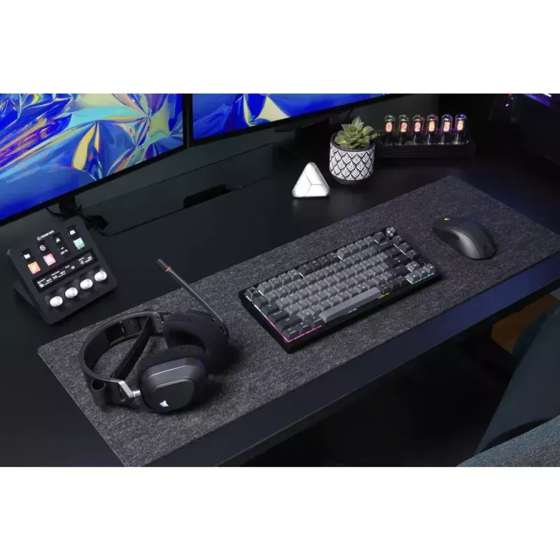 Mechanisch gaming-toetsenbord Corsair K65 PLUS WIRELESS RGB Wireless USB zwart