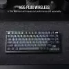 Mechanisch gaming-toetsenbord Corsair K65 PLUS WIRELESS RGB Wireless USB zwart